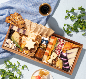 Boarderie Hanukkah Meatless Charcuterie Boards delivered to your door.