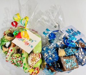 Holiday themed host gift shipped directly to their door.