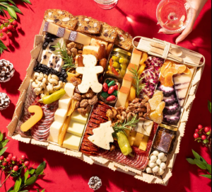Boarderie Christmas Charcuterie Board. Free shipping!